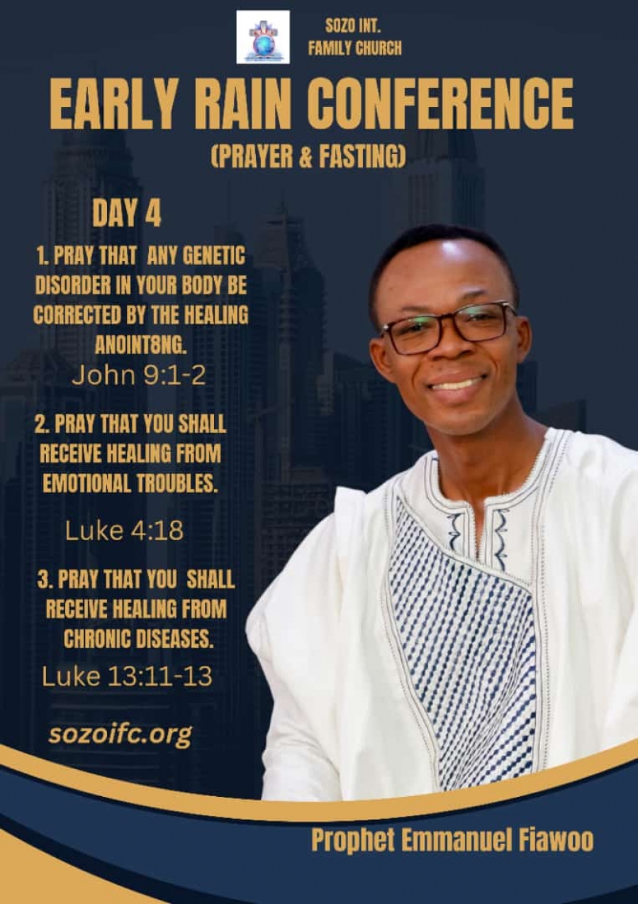 Early Rain Conference Prayer &amp; Fasting - Day Four