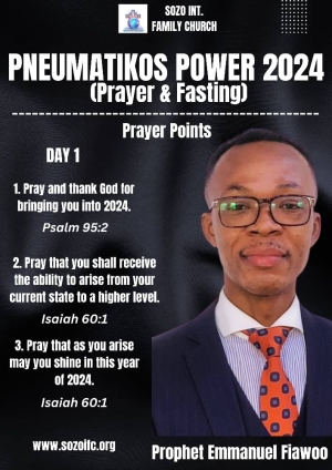 Pneumatikos Power 2024 - Prayer and Fasting Day 1